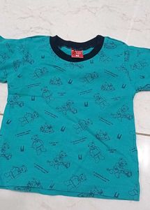 Cute Bear Print Tee