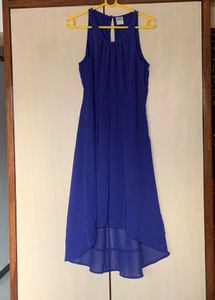 Vero Moda Royal Blue High-Low Dress