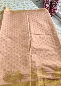 Light Cream Colour Saree