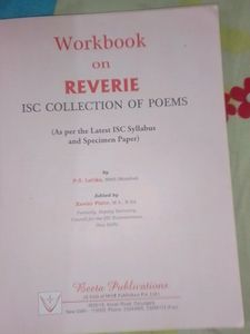 Workbook On Reverie,ISC Collection Of Poems