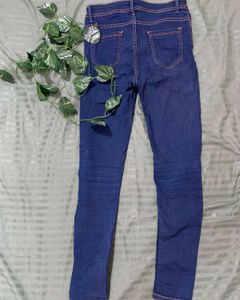 Dark Blue Denim Jeans