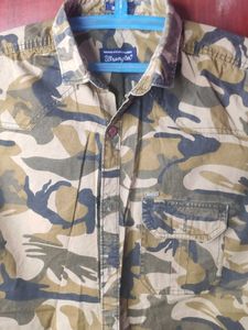 Wrangler Camo Print Shirt