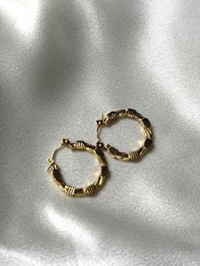 18k Gold Plated Hoops