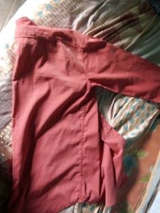 Red Casual Shirt