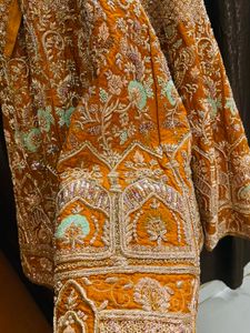 Coral Lehenga Set