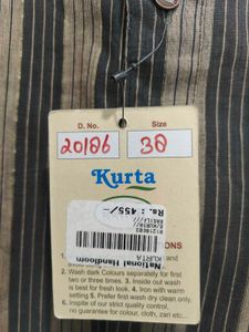 Men Ethnic Full Size 38 Kurta