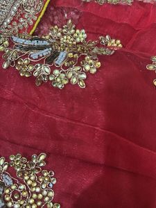 Red &amp; Blue Lehenga Choli Set Never Wore