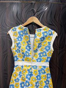 Floral Print Mini Dress