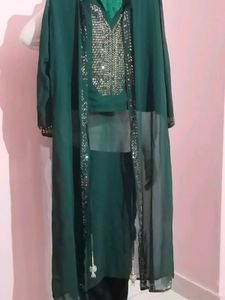 Elegant Green Kurta Set