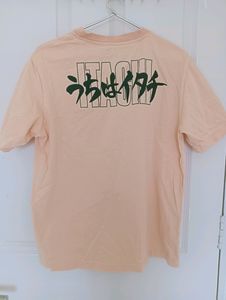 Naruto T Shirt (Peach)