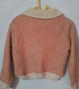 Peach Knit Sweater
