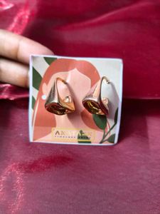 Geometric Gold Tone Earrings