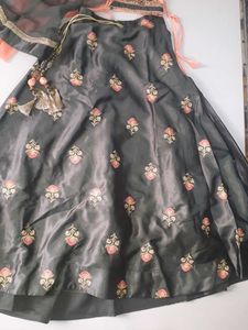 Ethnic Kidwear With Chuni Lehanga Choli