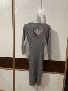 Gray Bodycon Dress