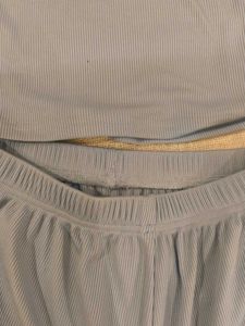 Blue Top And Shorts Co Ord Set