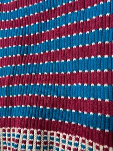 Striped Turtleneck Sweater