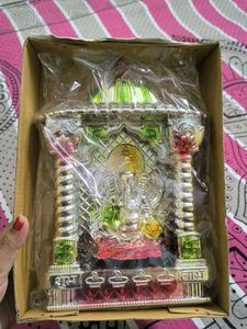 Ganesh Idol - Silver Finish