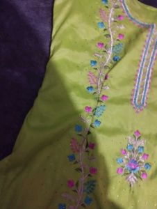 Green kurti