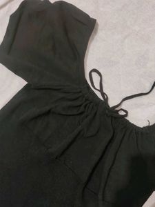 Black Off-the-Shoulder Top