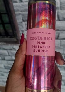 Pink Pineapple Sunrise Mist Bath & Body Work