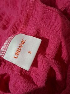 Cute Pink Textured Top