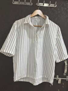 Striped Short-Sleeve Top