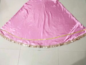 Baby Pink Satin Gown
