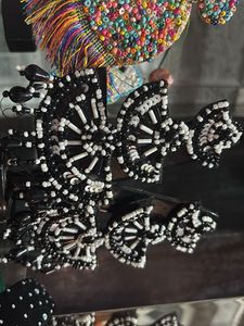 Statement Beaded Earrings