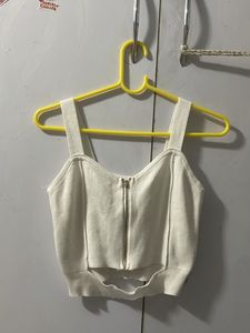 Cute white crop top