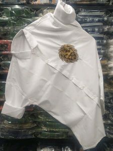 Pure White Embroidery Shirt