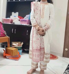 Sober Designer Suit Set For Kids (Pakistani)