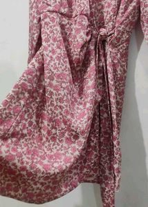 Sale! MANGO floral Wrap Dress