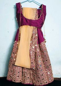 Mirror Work Lehenga Choli