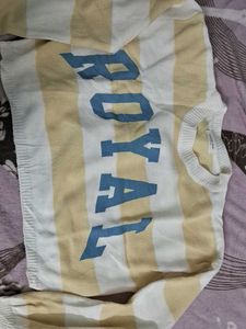 Striped Royal Sweater