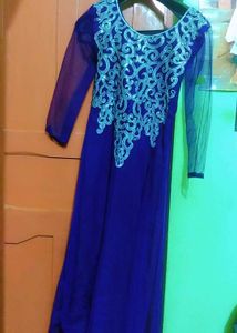 Navy Blue Ethnic Gown