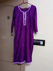 Purple Women's Kurta set