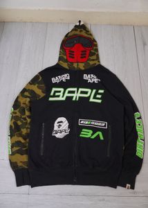 BAPE Camo Panel Zip Hoodie