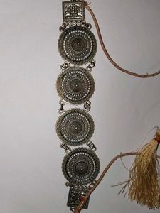 Vintage Silver Tone Waist Belt