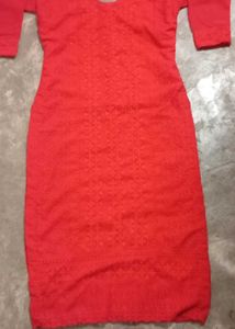 Cheken Kari Work Kurta