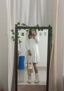 White Vila Dress