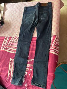 Dark Blue Denim Jeans