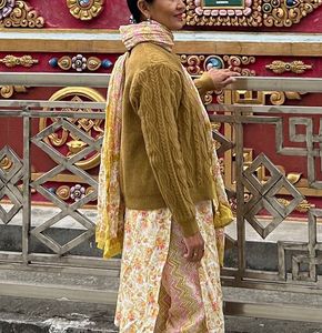 Cozy Mustard Knit