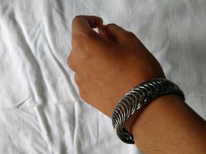 Black Metal Bangle