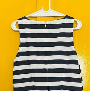 Striped Sleeveless Dress