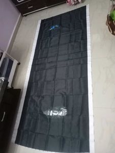 Mahadev Black Printed Shirt febric