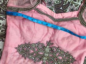 Pink Ethnic Party Kurti in 36 bust for women