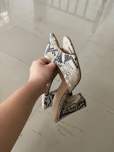 Zebra Print Heels