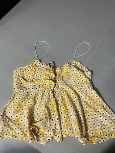 Daisy Print Cami Top