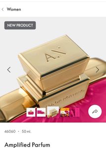 Oriflame All Or Nothing Amplified Perfume Sample