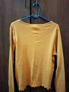 New Look Mustard Colour Top